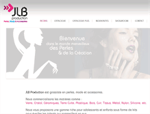 Tablet Screenshot of jlb-production.com